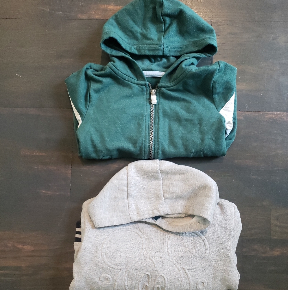 Toddler Boy Hooded Sweatshirts - Size 2T